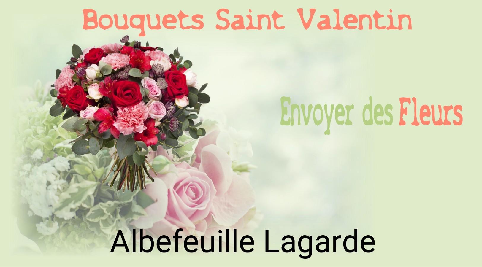 Roses de Saint-Valentin livrées à Albefeuille-Lagarde